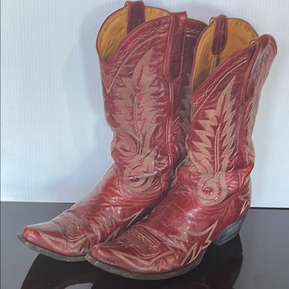 Old Gringo Red Nevada Boots Size 10.5